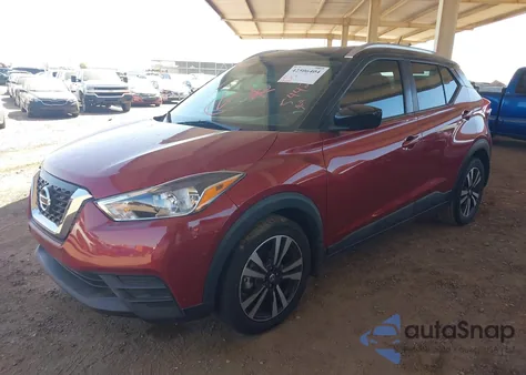 2019 Nissan Kicks Sv z USA, uszkodzony, nr VIN 3N1CP5CU2KL544299